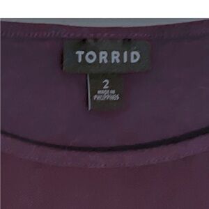 TORRID Long-Sleeve Athletic-Wear Shirt
NWOT